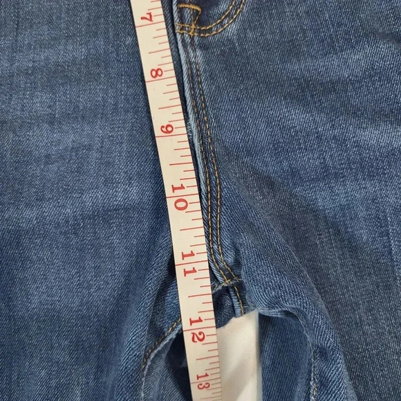 Old Navy, Power Slim, Straight Leg Blue Jeans. - Picture 4 of 9